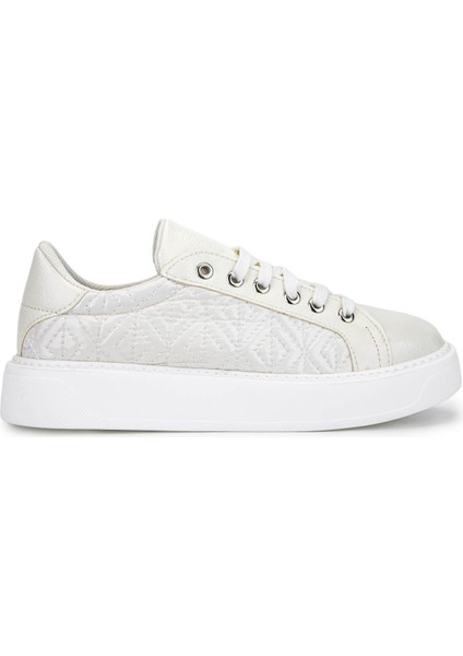 Kadın Suni Deri Beyaz Sneakers & Spor Ayakkabı 817 9878 Bn Ayk SK25-26 Beyaz Rgn