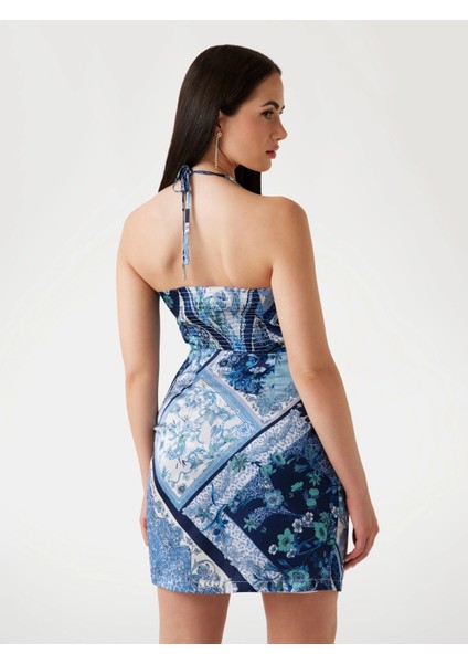 Betty Kadın Çok Renkli Elbise W5PK12WI380-FBDP modelleri