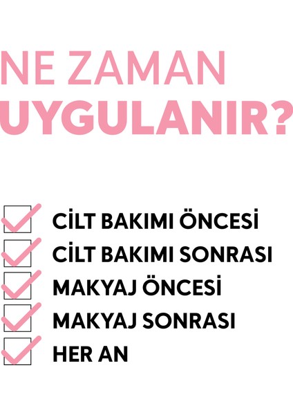 Nemlendirici Arındırıcı Yüz Spreyi | Peptit Face Mist | Ektoin Hyaluronik Asit | Tüm Cilt Tipleri fırsatları