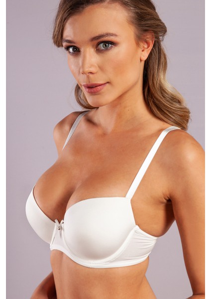 Golshan Garabina Foam Cup Push Up Bra, Ekru Konforlu ve Şık Sütyen fırsatları