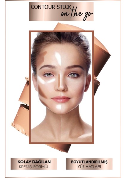Contour Stick / Kontür Stick / Krem Kontür Çubuğu fırsatları