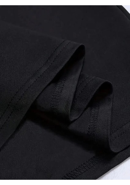 Mdb Baskılı Oversize Bisiklet Yaka Tshirt Iyah fırsatları