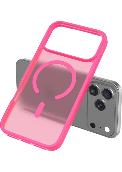 Allzey Joko Apple Iphone 17 Pro Max Jota Magsafe Kapak - Rose modelleri