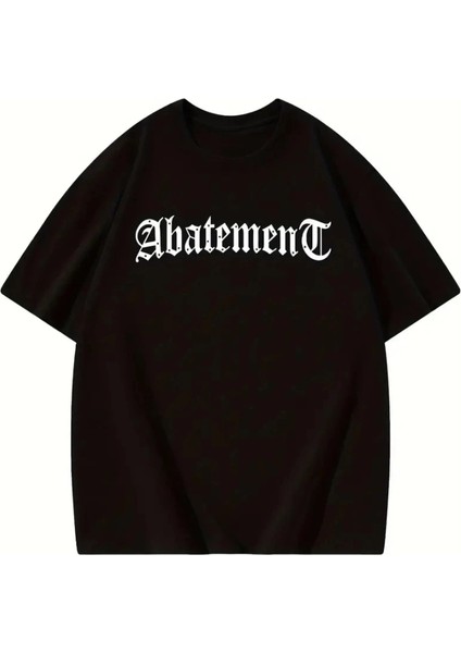 Mdb Baskılı Oversize Bisiklet Yaka Tshirt Iyah fiyatları