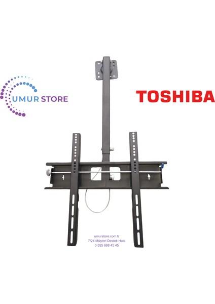 55 UA2363DT 55'' Uydu Alıcılı 4K Ultra Hd Android LED 42-75 Inç Uyumlu Televizyon Duvar Askı Aparatı