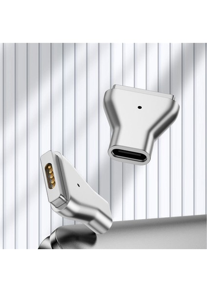 Magsafe 2 MacBook Air Pro LED Göstergeli Hızlı Şarj Fişi Dönüştürücüsü Için 100W Alaşımlı USB Tip C Manyetik Pd Adaptörü (Yurt Dışından) indirimleri