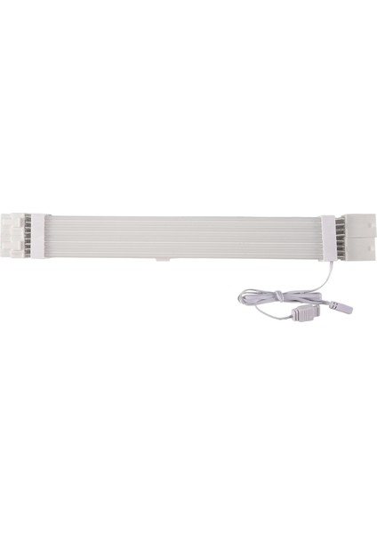 Pc Kasası Psu Uzatma Argb Kablosu Atx 2X8PIN Pcı-E Gpu Neon Color Line Argb Streamer Transfer Grafik Kartı Güç Kablosu (Yurt Dışından)