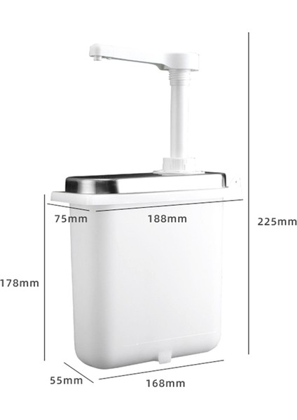 1l Sos Dağıtıcı Pompası Paslanmaz Çelik Sos Pompa Istasyonu Sos Pompası Dağıtıcı El Basınçlı Sıkışma Pompası (Yurt Dışından) modelleri