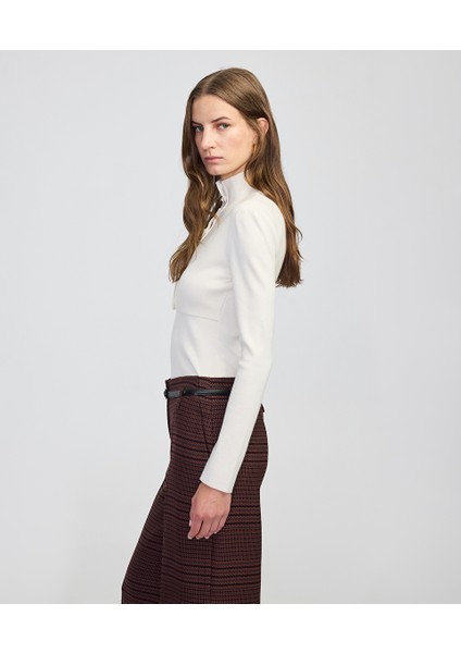 Çift Parça Görünüm Yüksek Yaka Triko IW6250050299018 fırsatları
