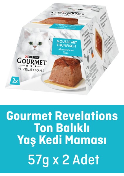 Revelations Ton Balıklı Kedi Konservesi 2X57GR