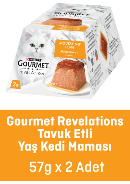Revelations Tavuklu Kedi Konservesi 2X57GR