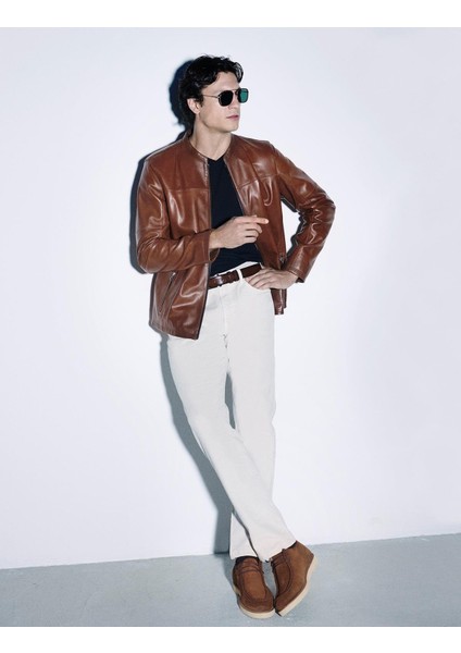 Cercis Erkek Kemer Kahverengi Açma Deri indirimleri