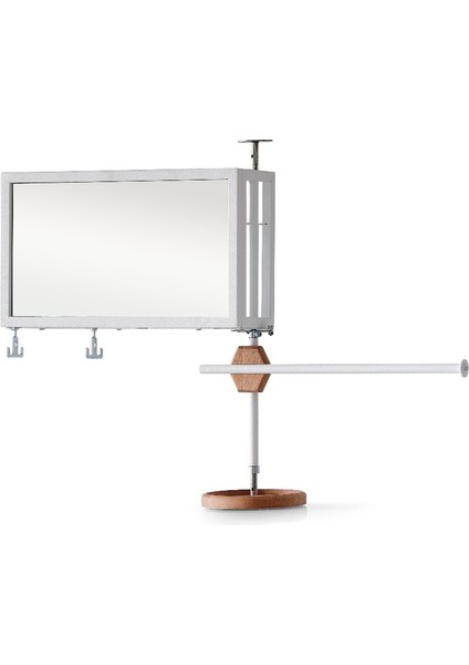 Aynalı Mutfak Aksesuarı Düzenleyici Organizer