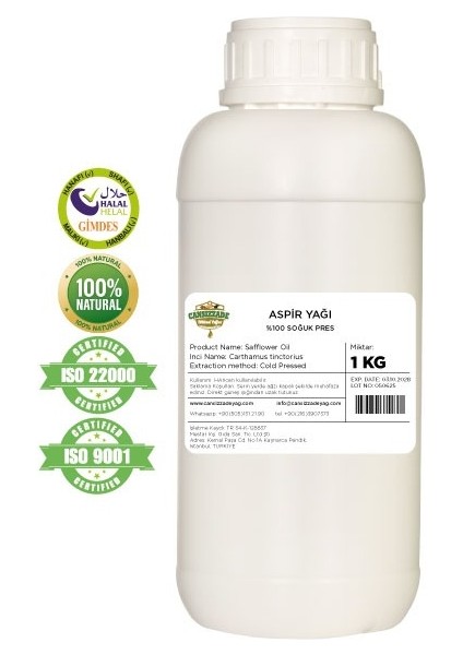 Aspir Yağı 1 kg