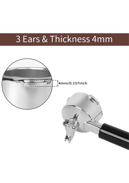 Donlim Makinesi Için 2 Ağızlı 51 mm Paslanmaz Çelik Portafiltre (Yurt Dışından) modelleri