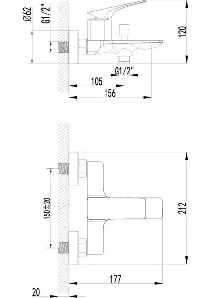 Cerastyle Blue Single Mix Banyo Bataryası Krom fırsatları