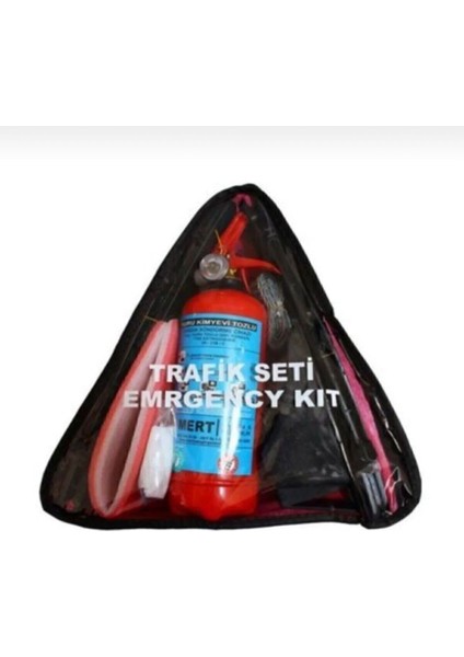 TüvTürk Uyumlu Autokit Üçgen Trafik Seti Bez Çantalı + Karayollarına Uygun İlk Yardım indirimleri