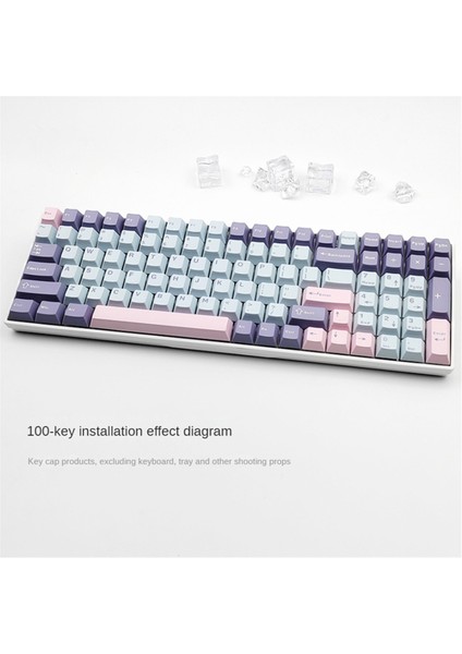 125 Tuş Pbt Çift Atışlı Tuş Takımı Mx Mekanik Oyun Klavyesi Için Kiraz Yüksekliğinde Tuş Takımı, Tip-B (Yurt Dışından) modelleri