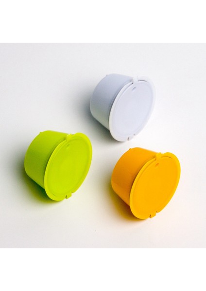 Dolce Gusto A Için 3 Adet Kahve Kapsülü, Yeniden Doldurulabilir Kahve Kapsülleri, Yeniden Kullanılabilir Evrensel Kahve Filtresi ve Kaşık Fırçası (Yurt Dışından) fiyatları