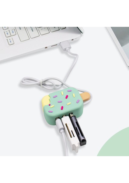 Sevimli USB Hub Mini Taşınabilir Üç Portlu Hub Dönüştürücü Ayırıcı Hub (Yurt Dışından) fırsatları