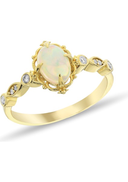 - Renkli Taşlı Hf Yz - 14 Ayar Altın - Gramı : 2.22 fiyatları