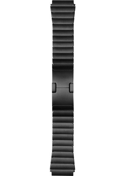 Amazfit Cheetah Pro Uyumlu 22MM Parçalı Tasarım Metal Kordon-82 Siyah fırsatları