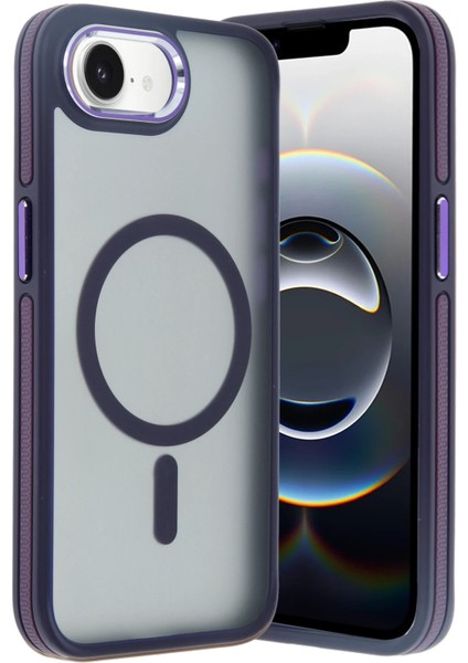 Allzey Joko Iphone 16E Winner Magsafe Kapak - Derin Mor