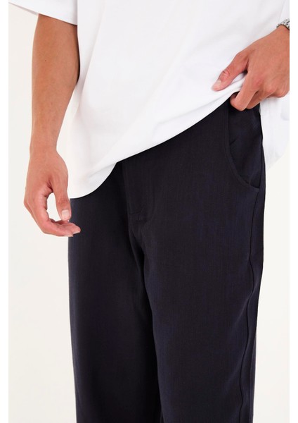 R-4419 Fermuarlı Baggy Pantolon fırsatları