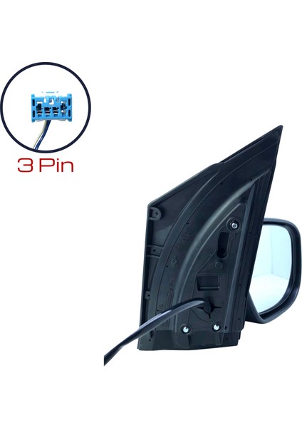 Dış Dikiz Aynası Honda City 2009-2014 Elektrikli, Manuel Katlanır, Astarlı Kapak, 3 Pin fırsatları