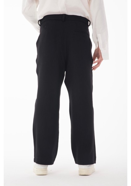 R-4415 Kemer Detaylı Keten Baggy Pantolon indirimleri