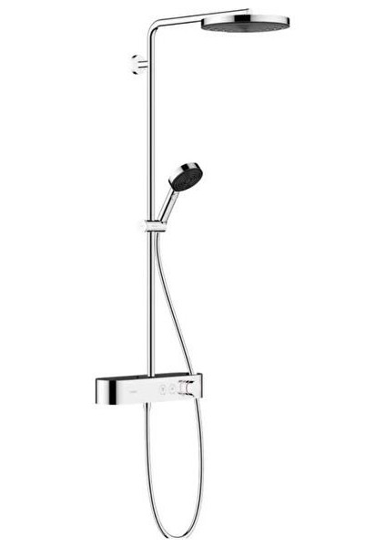 Hansgrohe Pulsify S Duş Kolonu 260 1jet, Ecosmart, Showertablet Select 400 ile - 24221000