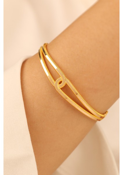 Düğüm Ajda Kelepçe Altın Bilezik CGKKLP0194 fiyatları