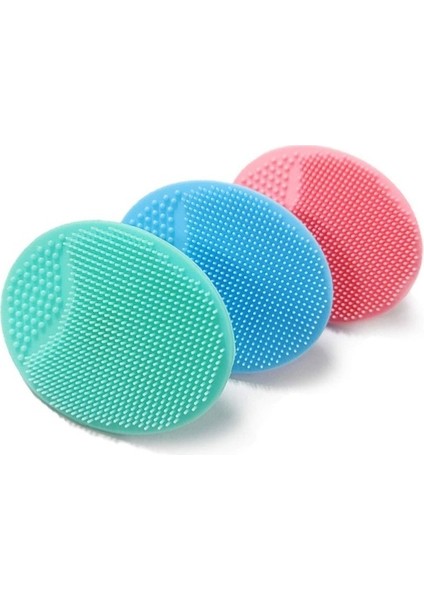 Mavi Silikon Temizleme Pedi Peeling Fırçası Kaldırma Yüz Cilt Fırçalama Vantuz Bebek Yüz Yıkama Fırçaları Masaj Yüz Cilt Bakımı Araçları (Yurt Dışından) indirimleri
