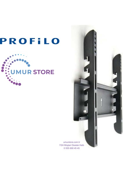 55PA515EG 55" Uydu Alıcılı 4K Ultra Hd Android Smart LED 37-55 Inç Uyumlu Televizyon Duvar Askı Aparatı