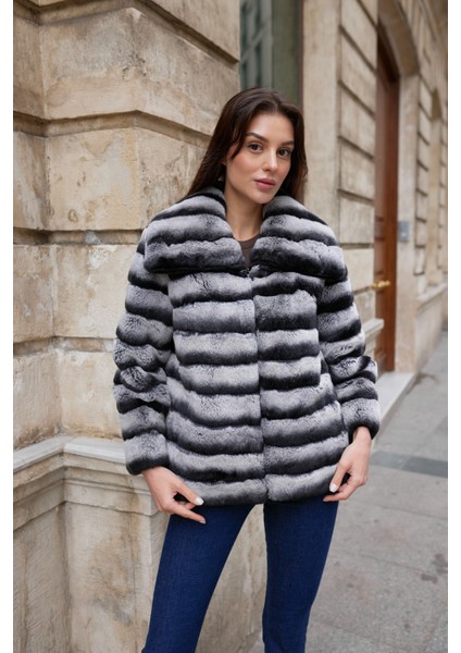 Velvera Hakiki Kürk Mont Geniş Boğum fiyatları