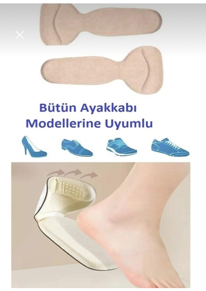 Ayakkabı Topuk Vurma Önleyici, Daraltma Pedi Ayakkabı Içi Koruyucu Aparat Topuk Süngeri fiyatları