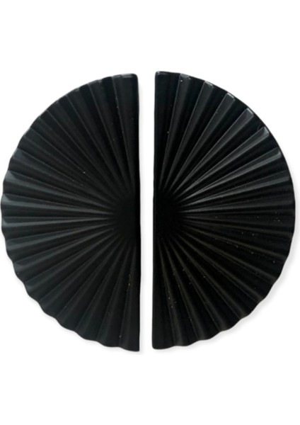 2'li Egesel Yelpaze 64 mm Mat Siyah Çekmece Kulp Mobilya Dolap Kulbu fırsatları