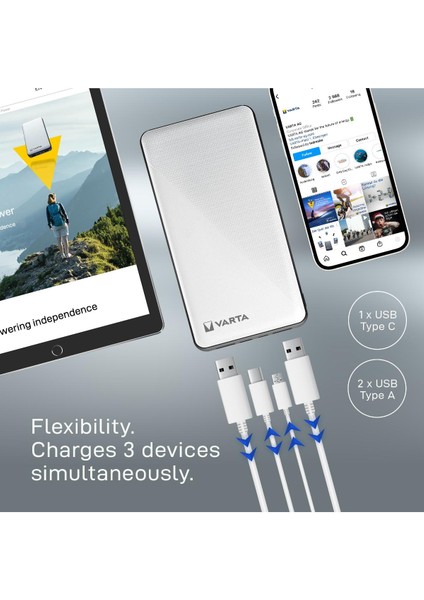 20000 mAh Taşınabilir Şarj Cihazı - Energy