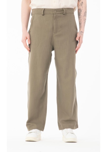R-4415 Kemer Detaylı Keten Baggy Pantolon fiyatları