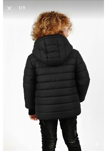 Erkek Çocuk Su ve Rüzgar Geçirmez Içi Kürklü Kapişonlu Mont modelleri