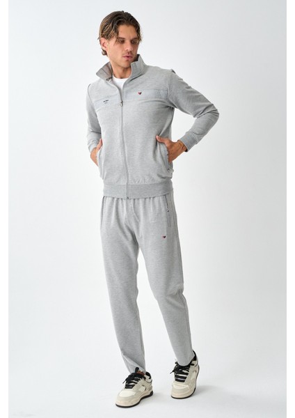 Erkek Iki Iplik Büyük Beden Eşofman Takım E216-9