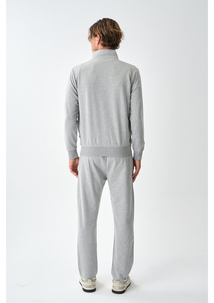 Erkek Iki Iplik Büyük Beden Eşofman Takım E216-9