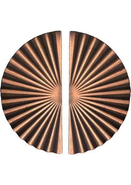 2'li Egesel Yelpaze 64 mm Antik Bakır Çekmece Kulp Mobilya Dolap Kulbu indirimleri