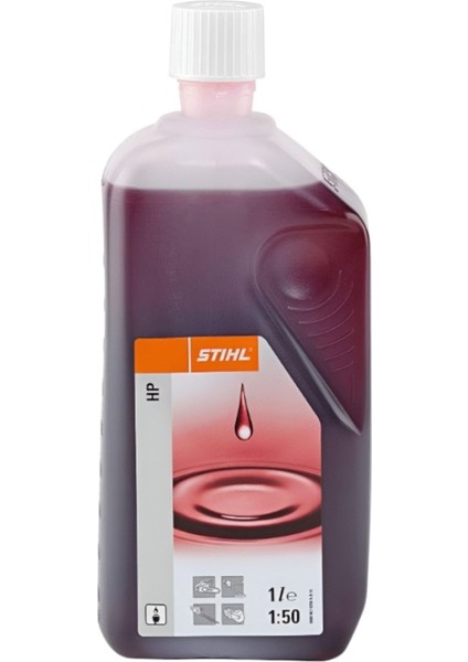 Stıhl 2 Zamanlı Motor Yağı 1 Litre – 1:50 Karışım Oranı, Drop Serisi, Yüksek Performanslı Sentetik Yağ