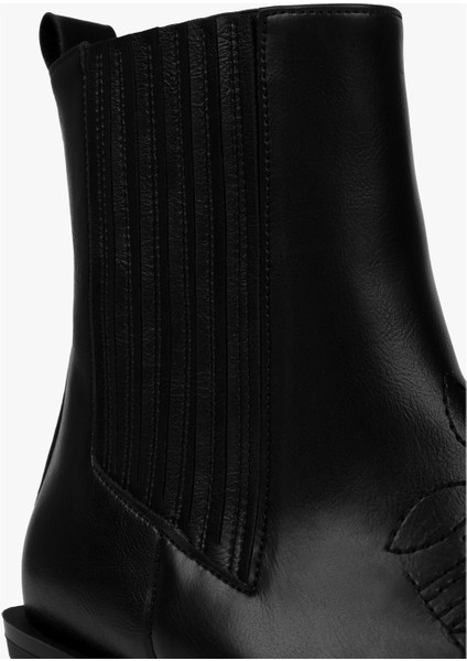 Kadın Stormi Siyah Cilt Kovboy Bot indirimleri