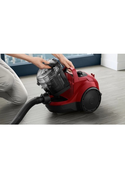 VSX21A300 550 W Toz Torbasız Elektrikli Süpürge Kırmızı fiyatları