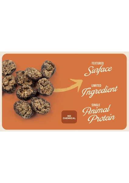 Baffs Naturals Kuzu Mini Burger %100 Doğal Köpek Ödül Maması 100 gr