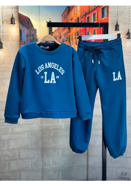 G-Smart Kids Los Angeles Yazılı Erkek Çocuk - Genç Eşofman Takım 9-16 Yaş fiyatları