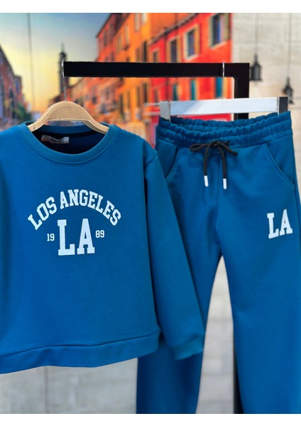 G-Smart Kids Los Angeles Yazılı Erkek Çocuk - Genç Eşofman Takım 9-16 Yaş fırsatları