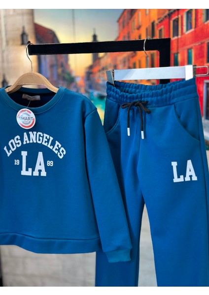 G-Smart Kids Los Angeles Yazılı Erkek Çocuk - Genç Eşofman Takım 9-16 Yaş